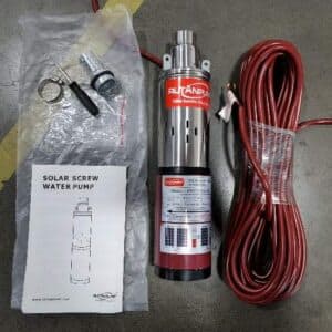 Rutan Solar Water Pump 250W β 50m Head (24V DC Submersible)