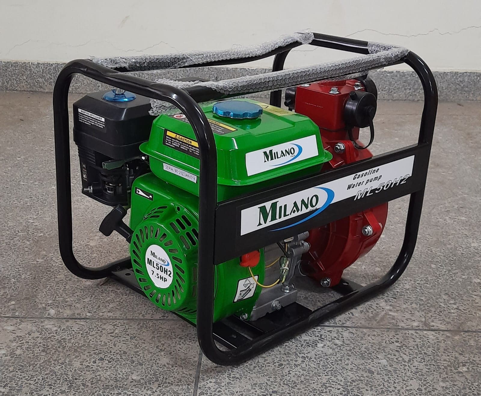 Milano Italia High Pressure Water Pump – ML50H2, 7.5HP (Double Impeller)